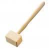 Fackelmann 31420 Wooden Meat Mallet, 32 cm, Brown