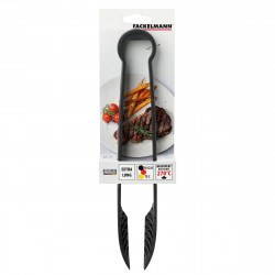 Fackelmann 40199 Barbecue Tongs, 32.5 cm, Black