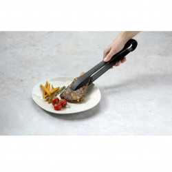 Fackelmann 40199 Barbecue Tongs, 32.5 cm, Black
