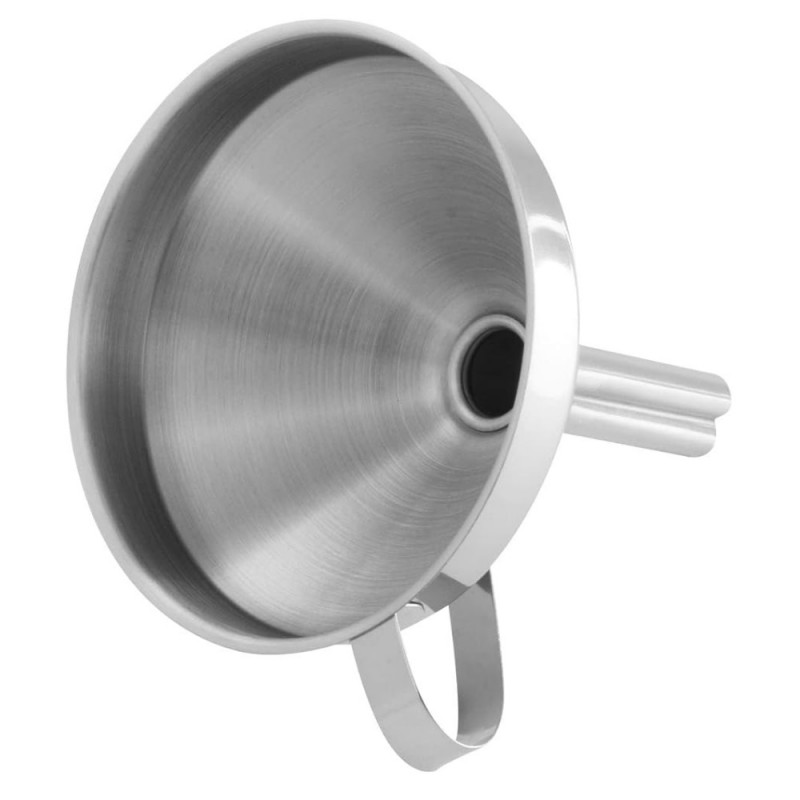 Fackelmann Funnel 40428, 10 cm, Stainless Steel, Handle, Silver