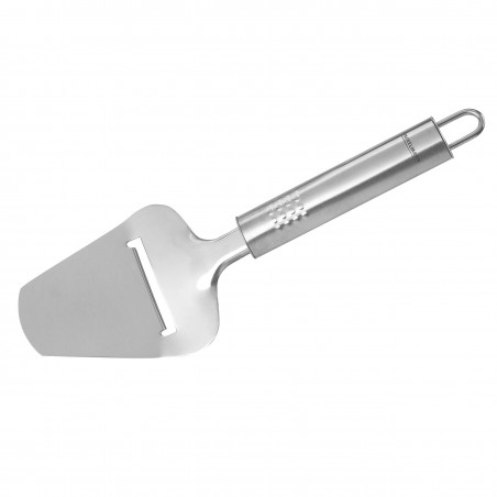 Spatula cu razatoare pentru branza Fackelmann 40436, 24 cm, Otel inoxidabil, Carlig pentru agatat, Argintiu