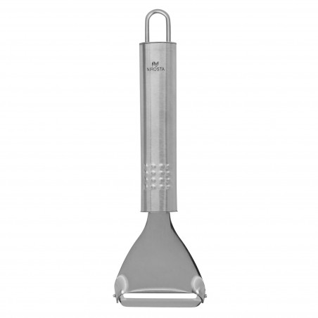 Fackelmann 40442 Salad Tosser, 17 cm, Stainless Steel, Hanging Hook, Gray