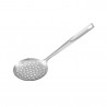 Fackelmann 40661 Stirring Spoon, 33 cm, Stainless Steel, Hanging Hook, Silver