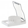 Fackelmann 41901 Egg and Boiled Potato Slicer, 11x8 cm, Multifunctional, White/Silver