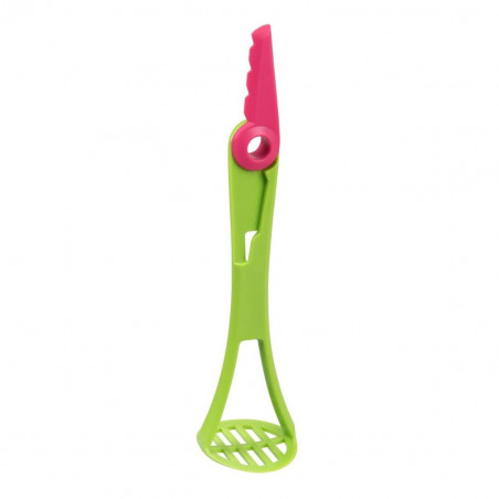 Instrument pentru avocado 4 in 1 Fackelmann 42070, 22,7 cm, Cutit pliabil, Verde