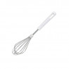 Fackelmann 42840 Egg Beater, 28 cm, Stainless Steel, Hanging Hook, White