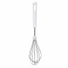 Fackelmann 42840 Egg Beater, 28 cm, Stainless Steel, Hanging Hook, White