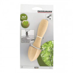 Fackelmann 49515 Citrus Juicer, 14.5 cm, Beech, Brown