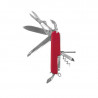 Fackelmann Nirosta 48194 Multifunctional Pocket Knife, 9 cm, 10 functions, Stainless steel, Red