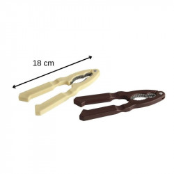 Fackelmann 48324 Nut Cracker, 18 cm, Stainless Steel, Multicolor