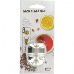 Fackelmann Tea Egg 49128, 5.6 cm, Stainless Steel, Silver
