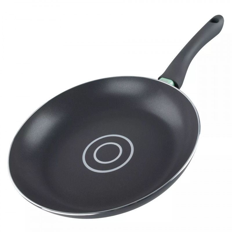 Tasty Go Green Frying Pan 678575, 28 cm, Oil Dispenser, Aluminum, Non-stick Coating, Green