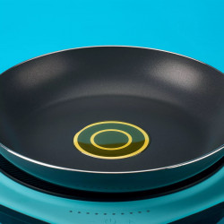 Tasty Go Green Frying Pan 678575, 28 cm, Oil Dispenser, Aluminum, Non-stick Coating, Green