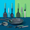 Tasty Go Green Frying Pan 678575, 28 cm, Oil Dispenser, Aluminum, Non-stick Coating, Green