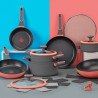 Προστατευτικά ταψιού 3 τμχ Tasty Modern Cookware 678978, 3 μεγέθη, Μαύρο/Γκρι