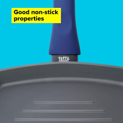 Tasty Everyday Grill Pan 678555, 24 cm, Induction, Aluminum, Non-stick coating, Blue