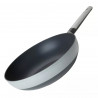 Ταψί Wok Tasty 678535, 28 cm, Μαλακή λαβή, Αλουμίνιο, Αντικολλητική επίστρωση, Γκρι