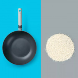 Tasty 678535 Frying Pan, 28 cm, Induction, Aluminum, Non-stick coating, Gray