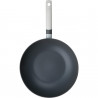 Ταψί Wok Tasty 678535, 28 cm, Μαλακή λαβή, Αλουμίνιο, Αντικολλητική επίστρωση, Γκρι