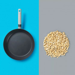 Tasty 678533 Frying Pan, 28 cm, Induction, Aluminum, Non-stick coating, Gray