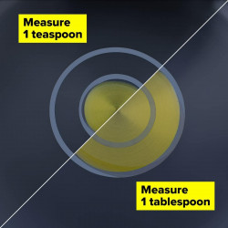 Tasty 678520 Pancake Pan, 26 cm, Portioning System, Induction, Non-stick Coating, Blue
