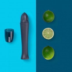 Tasty 3-in-1 Pestle Set 678417, 20.5 cm, 2 pieces, Measuring Cup, Black