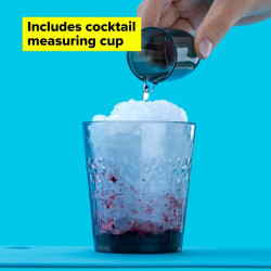 Tasty 3-in-1 Pestle Set 678417, 20.5 cm, 2 pieces, Measuring Cup, Black