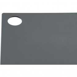Tasty Cutting Board 678357, 24.5 x 16 cm, Hanging Hole, Plastic, Gray