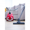 Rosberg R51001J Bagged Vacuum Cleaner, 700W, 1.5 L, Accessories, Red