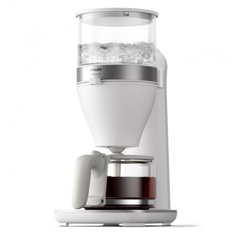 Aparat de cafea Philips HD5416/00, 1800W, 1,25 L, 15 bar, Aroma Twister, Boil & Brew, Alb