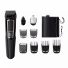 Trimmer 9 in 1 Philips MG3740/15, Multifunctional, Functionare 60 min, Lame cu auto-ascutire, Negru