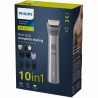 Μηχανή trimmer 10 σε 1 Philips MG5920/15, Πολυλειτουργικό, 120 λεπτά λειτουργία, Αυτοακονιζόμενες λεπίδες, BeardSense, Γκρι