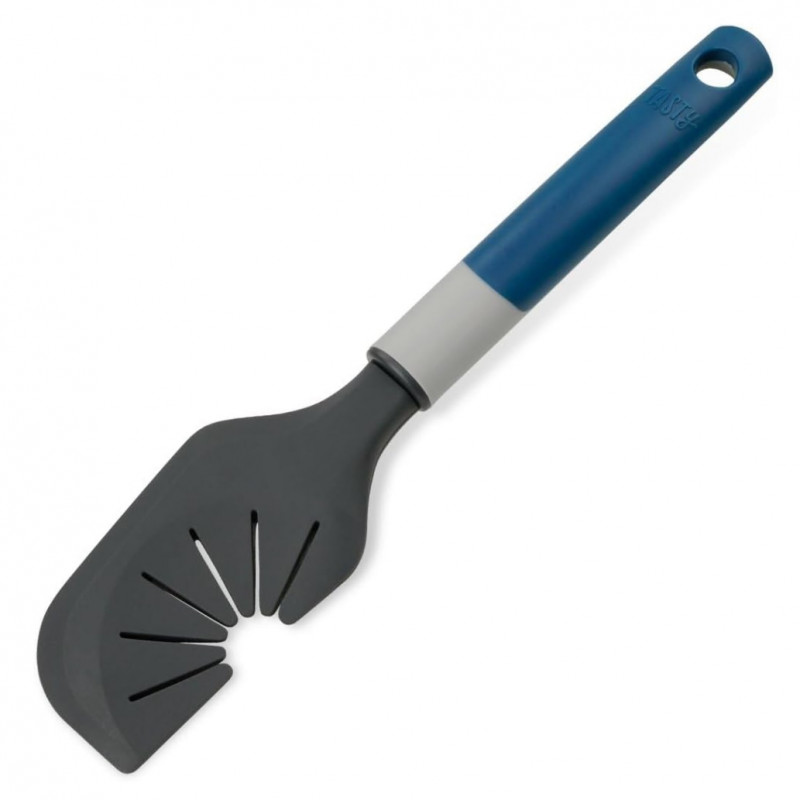 Spatula pentru aluat Tasty 678015, 25 cm, Flexibila, Design inovator, Maner moale, Albastru