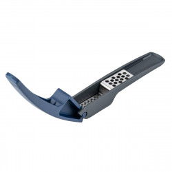 Tasty Ocean Blue Garlic Press 678430, 2 Sizes, Stainless Steel, Gray/Blue