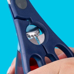 Tasty Ocean Blue Kitchen Shears 678412, Bottle Opener, 20 cm, Stainless Steel, Blue