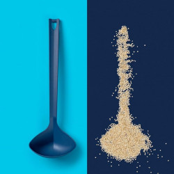 Tasty Ladle 678132, 32x11 cm, Heat-Resistant, Hanging Hole, Blue