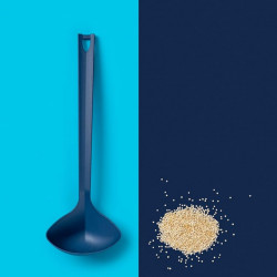 Tasty Ladle 678132, 32x11 cm, Heat-Resistant, Hanging Hole, Blue
