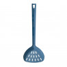 Tasty 678133 Slotted Spoon, 34 x 12.5 cm, Heat-Resistant, Hanging Hole, Blue