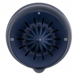 Tasty Ocean Blue 678393 Manual Citrus Juicer, 0.6 L Juice Container, Blue/Gray