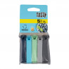 Set of 5 Tasty 678437 Sealing Clips, Plastic, Multicolor