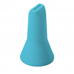 Set of 20 Tasty 678906 piping bags, Disposable, 3 nozzles, Plastic, Blue