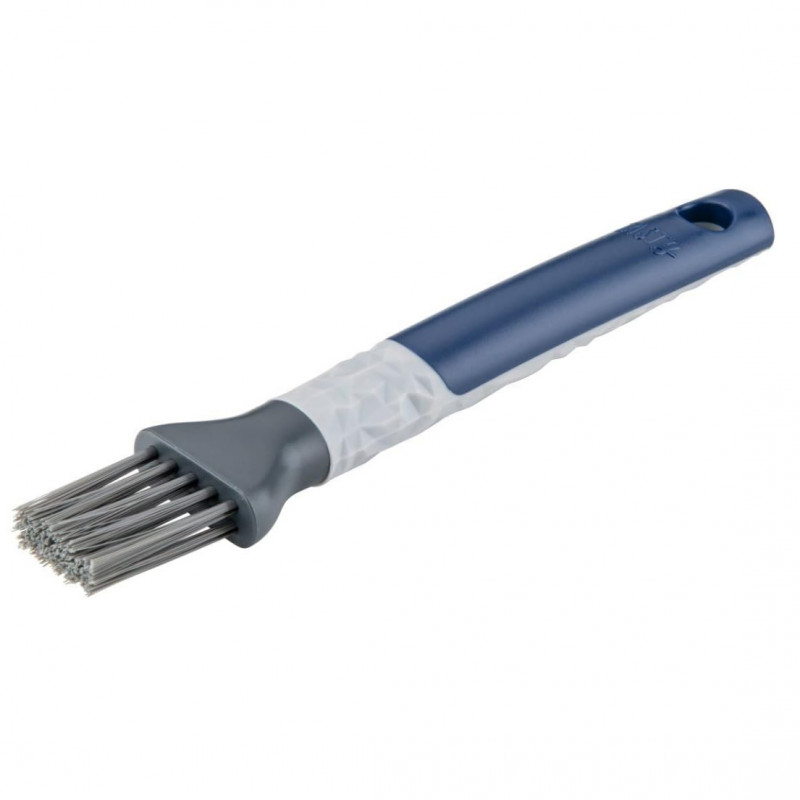 Tasty Rocky Structure 678321 Spatula, 19 x 5.4 cm, Flexible, Soft Handle, Hanging Hole, Blue