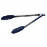 Tasty 678387 Serving Tongs, 34.5 cm, Silicone Handle, Stainless Steel, Blue