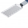 Tasty Rocky Structure 678322 Hand Grater, 25 x 5.7 cm, Stainless Steel, Eco-Friendly, Ergonomic Handle, Blue