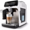 Кафеавтомат Philips LatteGo EP3343/90, 1500W, 15 bar, 1.8 Л, AquaClean, 12 настройки на смилане, ECO, Бял/Инокс