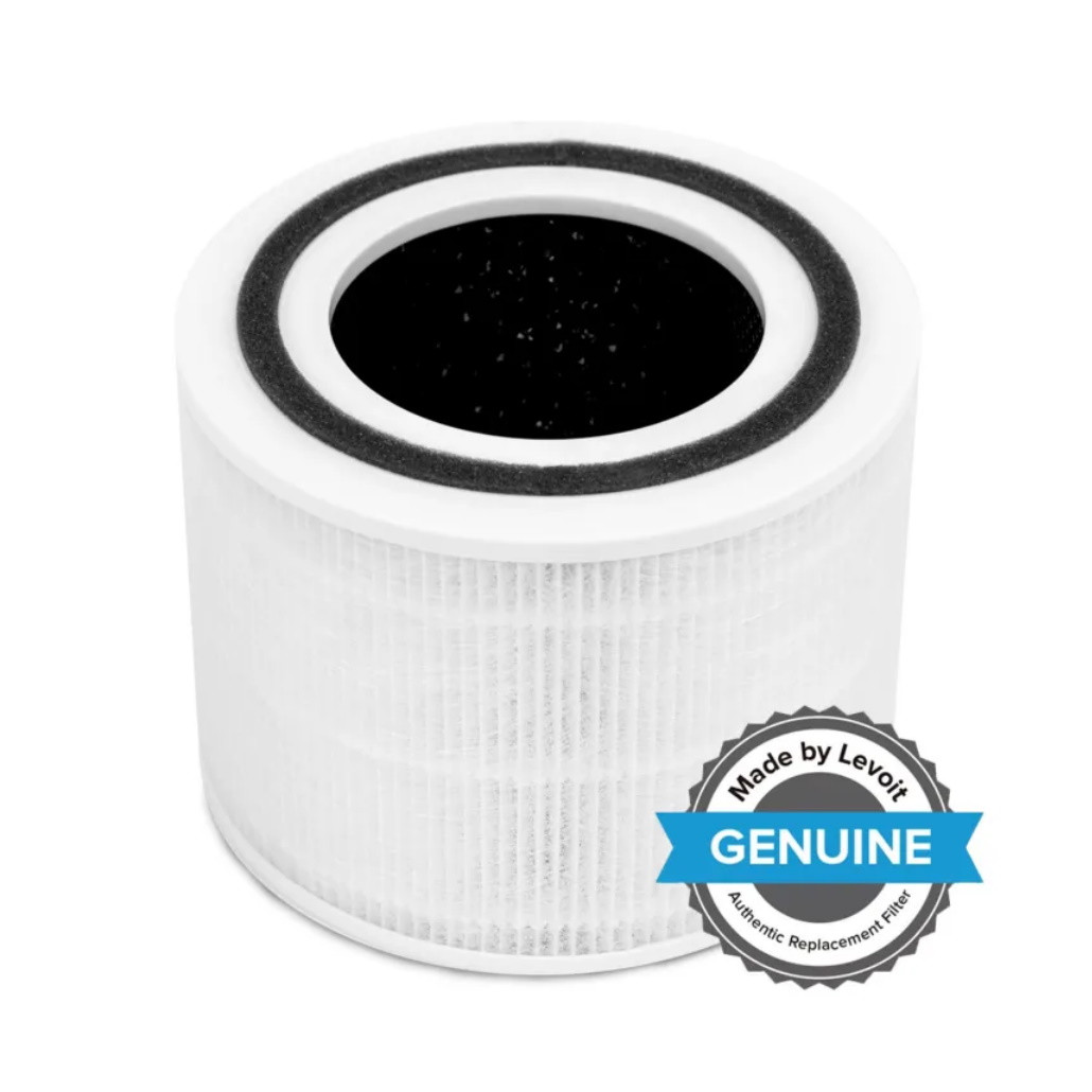 Филтър за Levoit Core 300/300S/P350, HEPA, Активен въглен, Бял