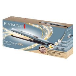 Remington S9300 Shine Therapy Pro Hair Straightener, 230°C, Ceramic Plates, Ionization, Digital Display, Blue/Pink