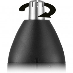 Remington Trim & Fit NE8000 Nose and Eyebrow Trimmer, 5 Accessories, Black