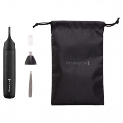 Trimmer Remington Trim & Fit NE8000, Nas, Urechi, Sprancene, 5 accesorii, Compact, Negru