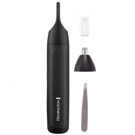 Trimmer Remington Trim & Fit NE8000, Nas, Urechi, Sprancene, 5 accesorii, Compact, Negru